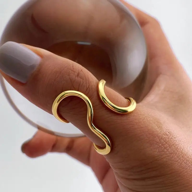 Bague Fae doré
