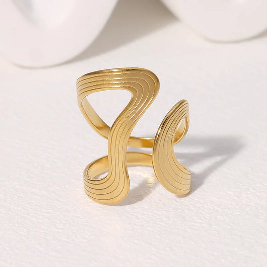 Bague Shay doré